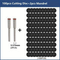 Abrasive Cutting Disc 32mm With Mandrels Grinding Wheels For Accesories Metal Cutting Rotary Tool Saw Blade Qme 100pcs 2pcs Shank