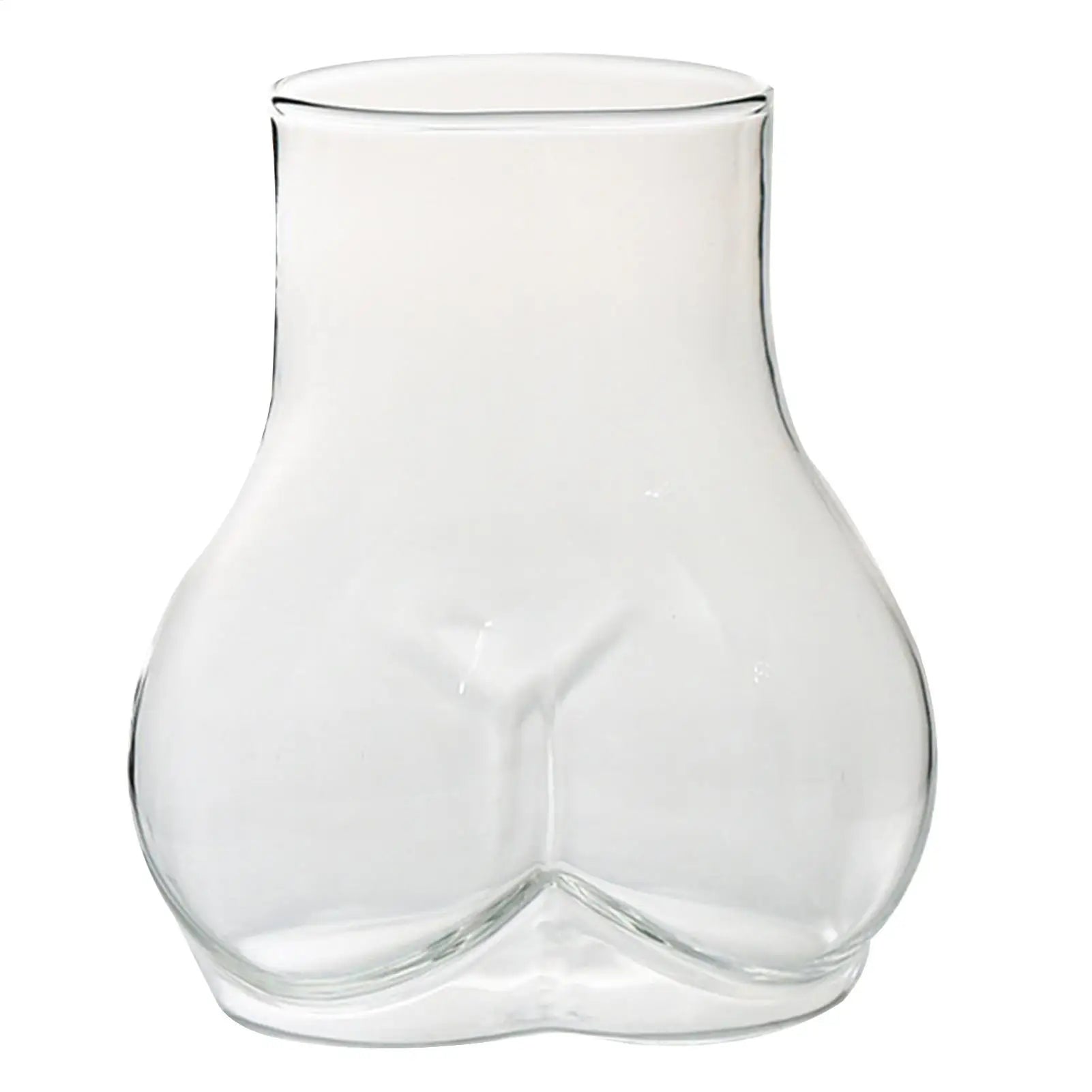 Butt Drinking Glass Funny Ass Clear Glasses Beer Capacity Bachelor Qme
