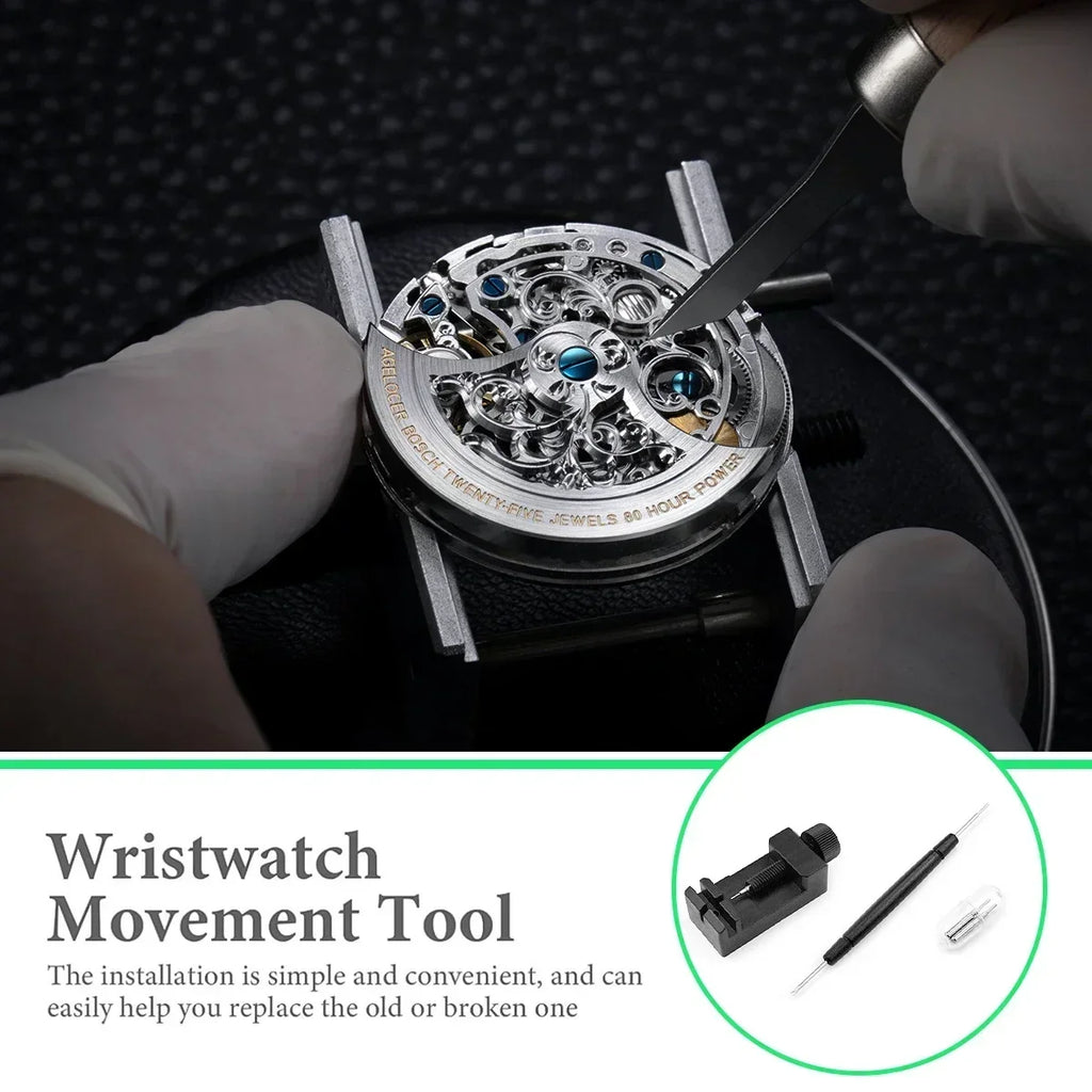Metal Watch Repair Tool Adjusting Watch Strap Tool Link Pin Tool Remover Easy Bracelet with Watch Pin Band To Remover Adjust Qme