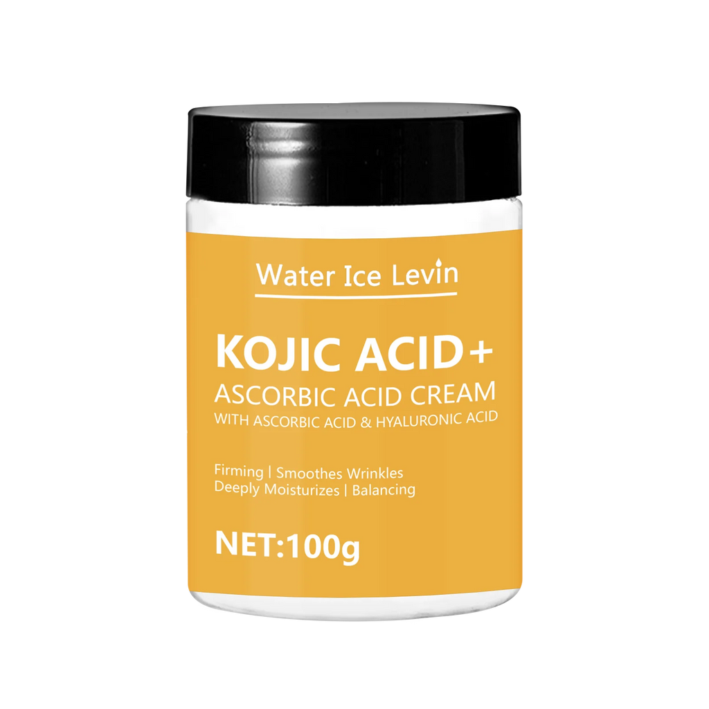 Kojic acid Lifting Firming Cream Collagen Smooth wrinkles Face Cream For Moisturizer Whitening Nourishing Brighten Skin Products Qme 100g