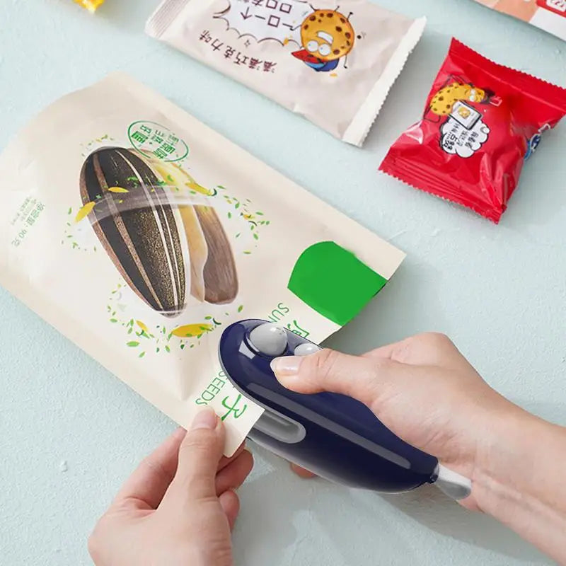 Bag Sealer Mini Plastic 2 in1 Portable Packaging Thermal Sealing Qme
