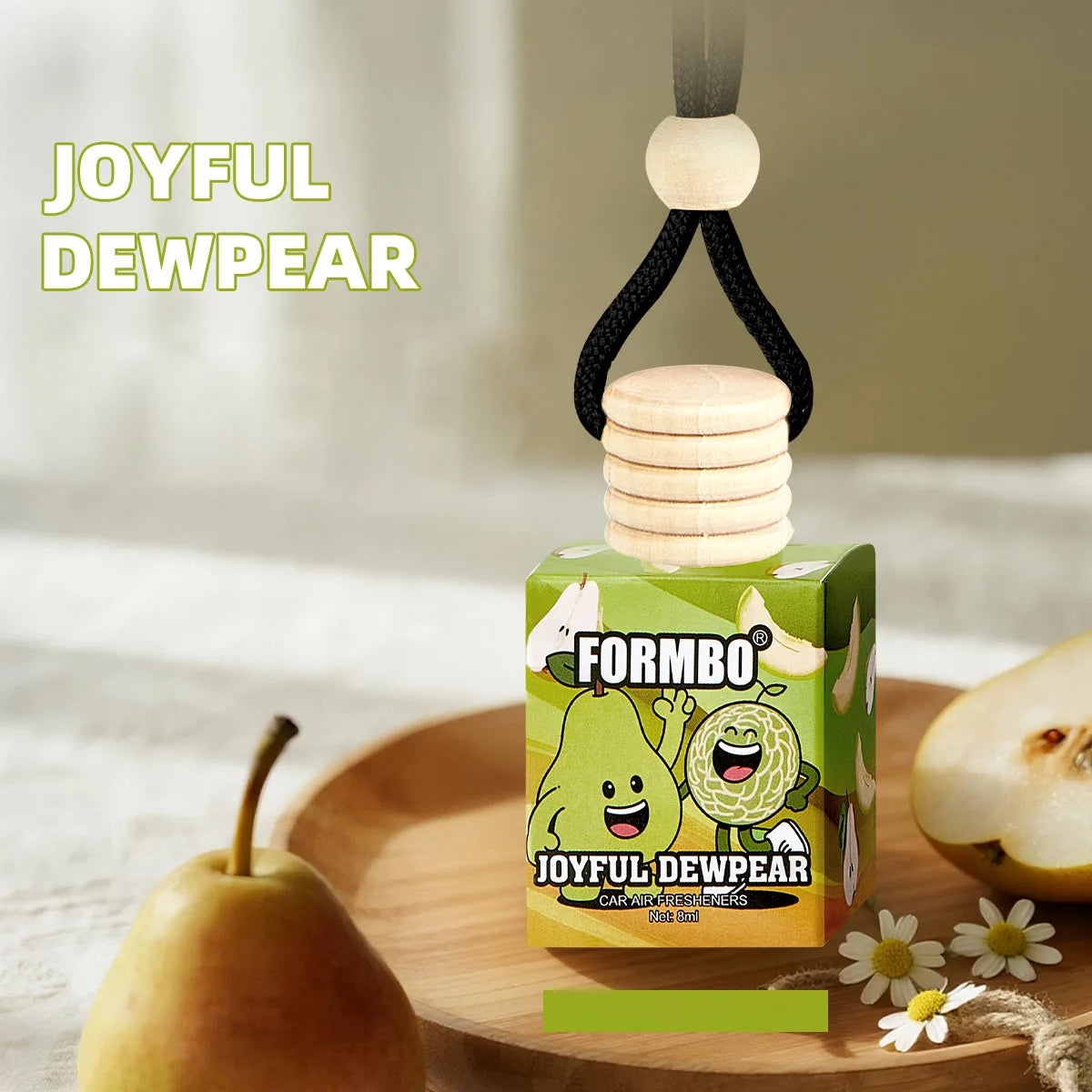 Automotive Air Freshener Long-lasting Fragrance Suitable Car Qme JOYFUL DEWPEAR