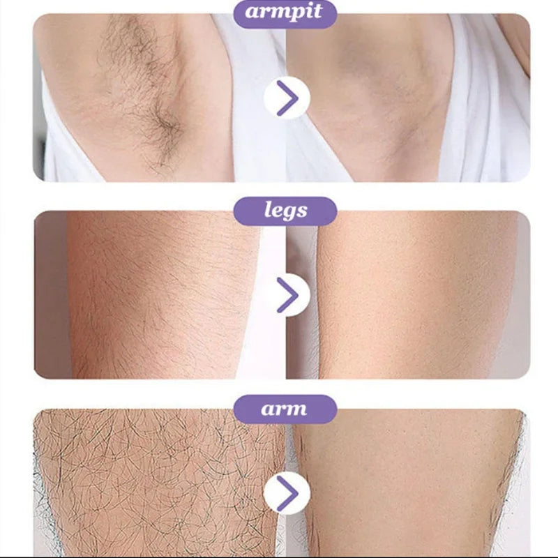 Nano Painless Epilator Crystal Hair Remover Eraser Professional Physical Safe Hair Eraser Men Women BodyBeauty Hair Removal Tool Qme