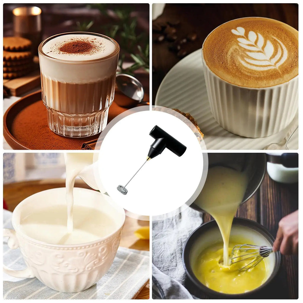 Electric Mixer Milk Beater Double Head Coffee Frother Foamer Machine Stainless Steel For Home Kitchen Wholesale&Dropship Qme