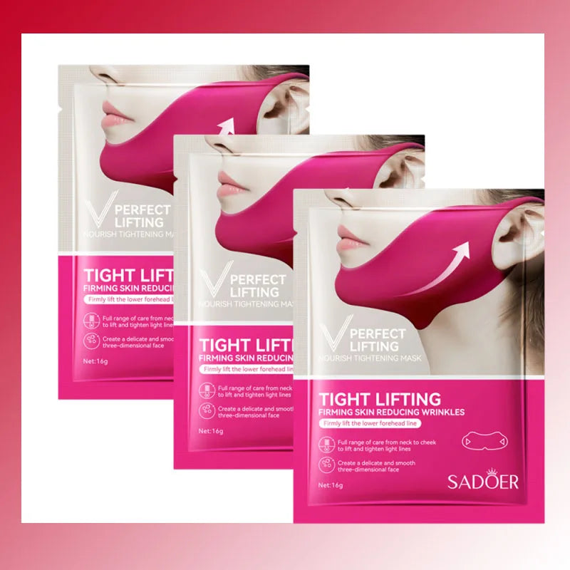 V-Shape Face Slimming Cream Effective Lift Up V Double Chin Cheek Slimming Firming Anti Wrinkle Shaping Massage Facial Skin Care Qme 3pc