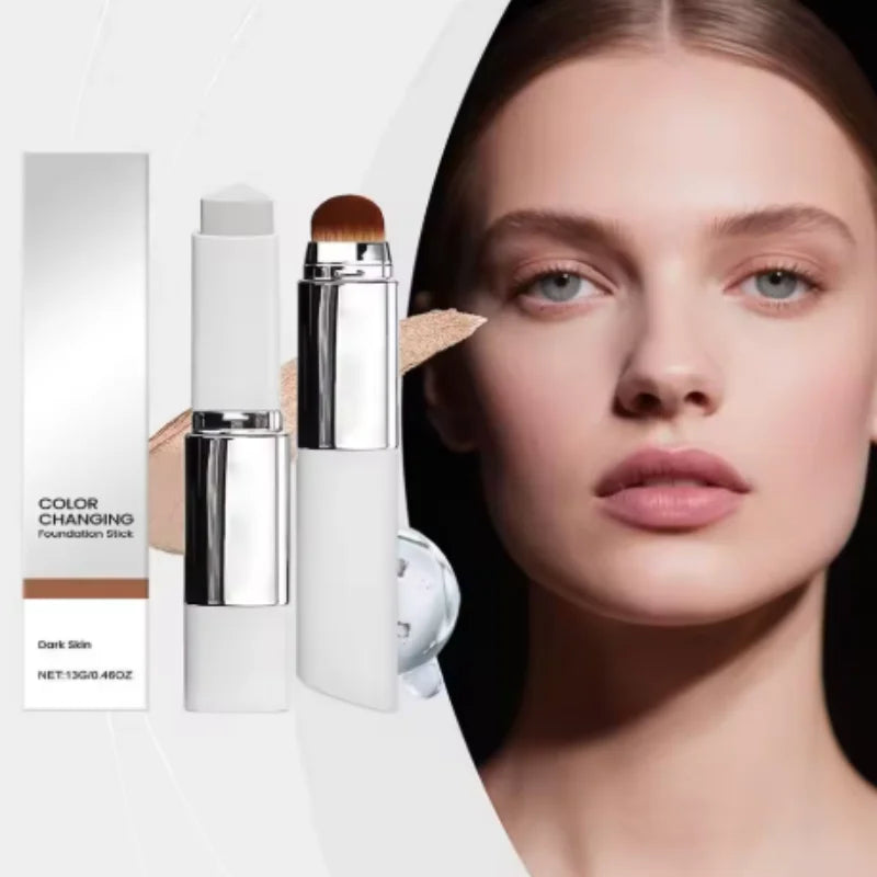 1/3 pcs mix 2-in-1 Foundation Stick Lightweight Hydrating Brightening Moisturizing Foundation Concealer Makeup Qme