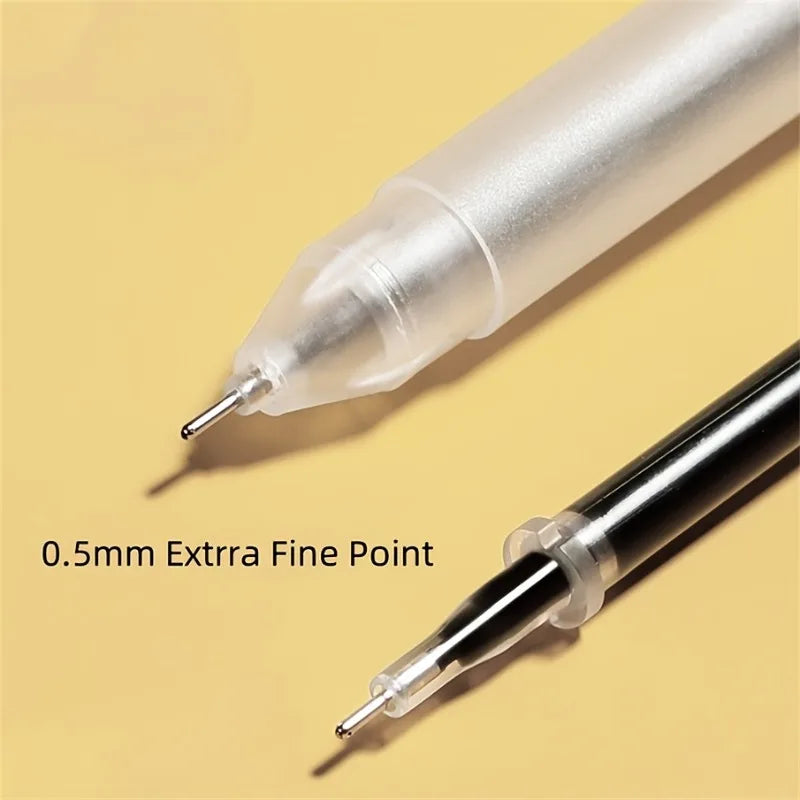 Pencil - Smooth writing, suitable for home, school and office use, office supplies | Fashionable black pen | Smooth writing pen Qme