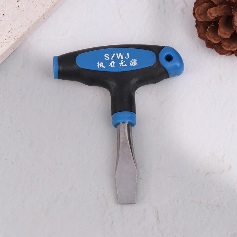 Flat Head Screwdriver T-handle Grip Quick Release Plate Camera Tools Qme Default Title