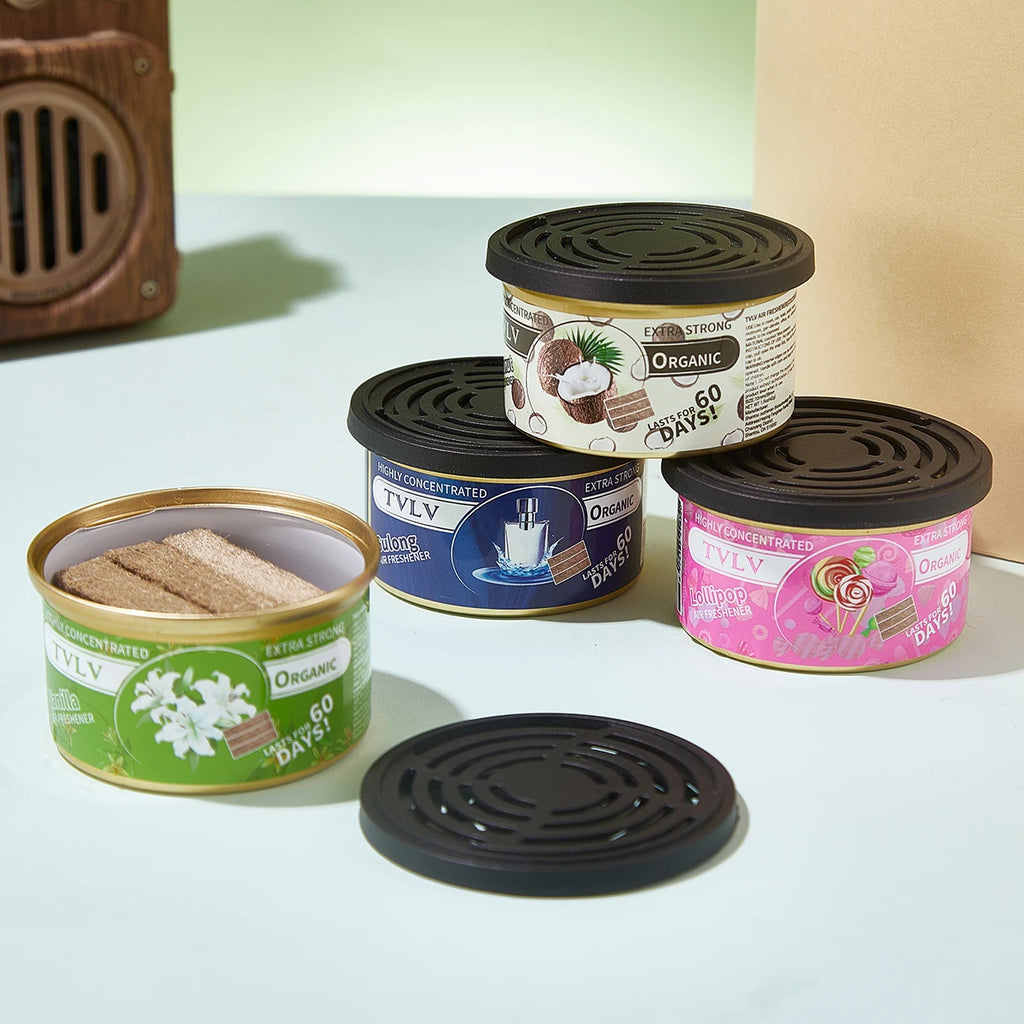 Multi Flavored Car Aromatherapy Long-lasting Room Fragrance Solid Qme