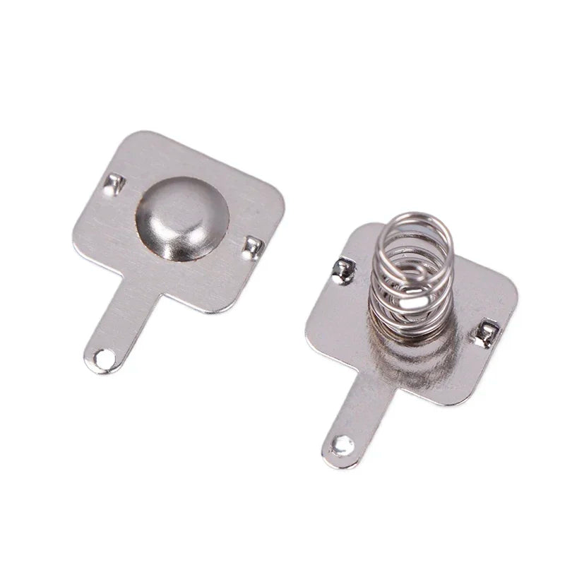 DIY Accessories 18650 Battery Sheet Spring Contact Box Positive Qme