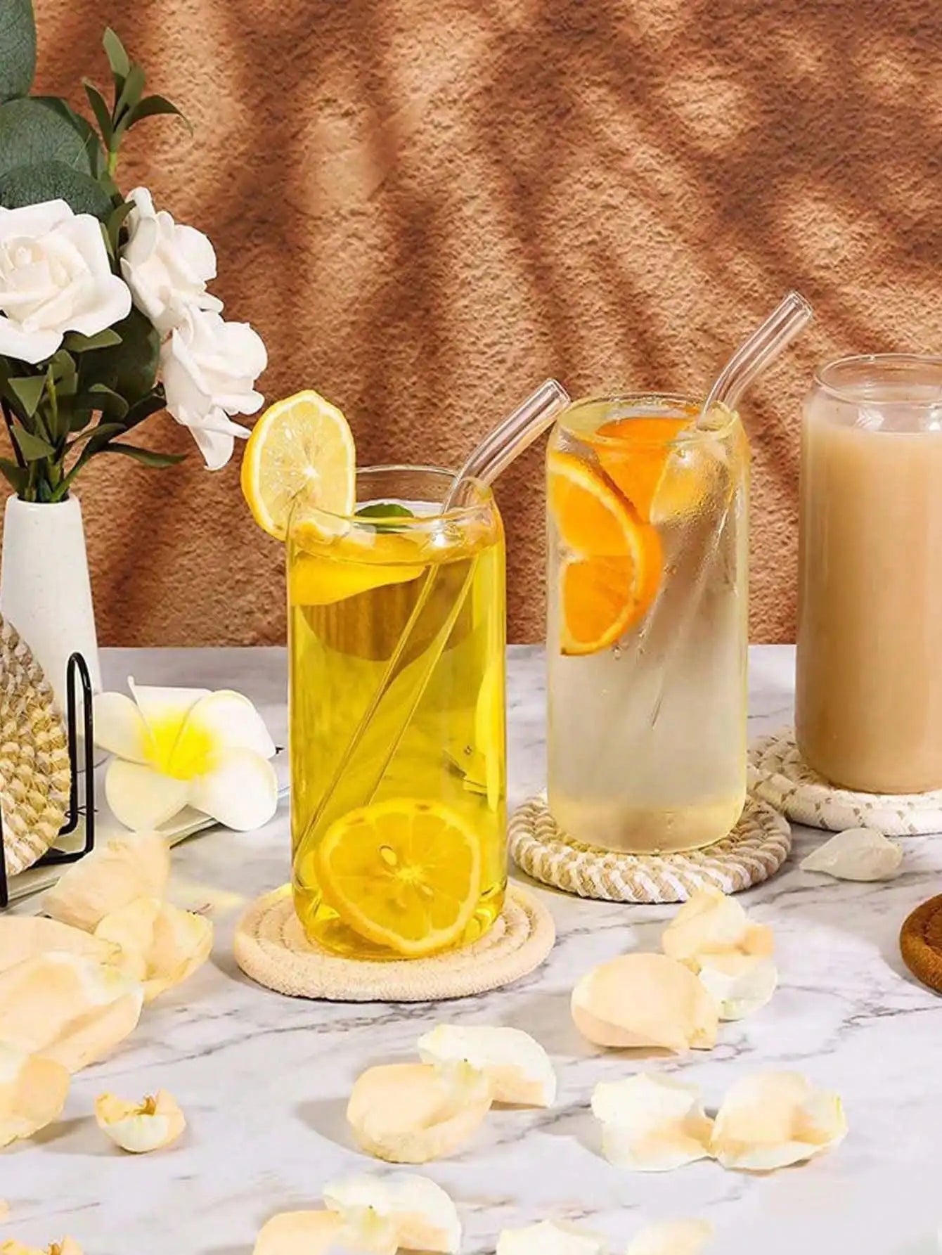 Handmade Cotton Rope Coaster Beverage Bracket Minimalist Woven Qme