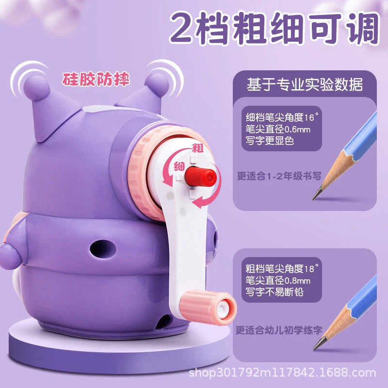 Hello Kitty Kuromi Pencil Sharpener Pencil Sharpener Pencil Sharpener for Students Cartoon Pencil Sharpener Qme