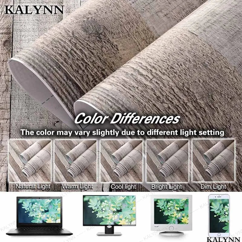 Wood Contact Paper Peel Stick Wallpaper Self Adhesive Removable Qme