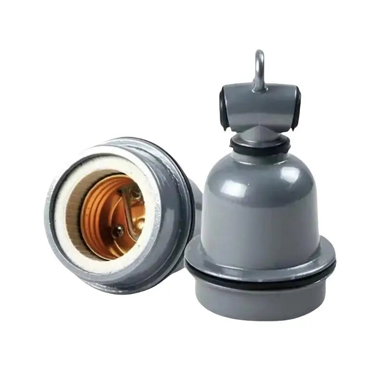 Ceramic Insulated E27 Light Socket Animal Heating Lamp Holder Screw Qme