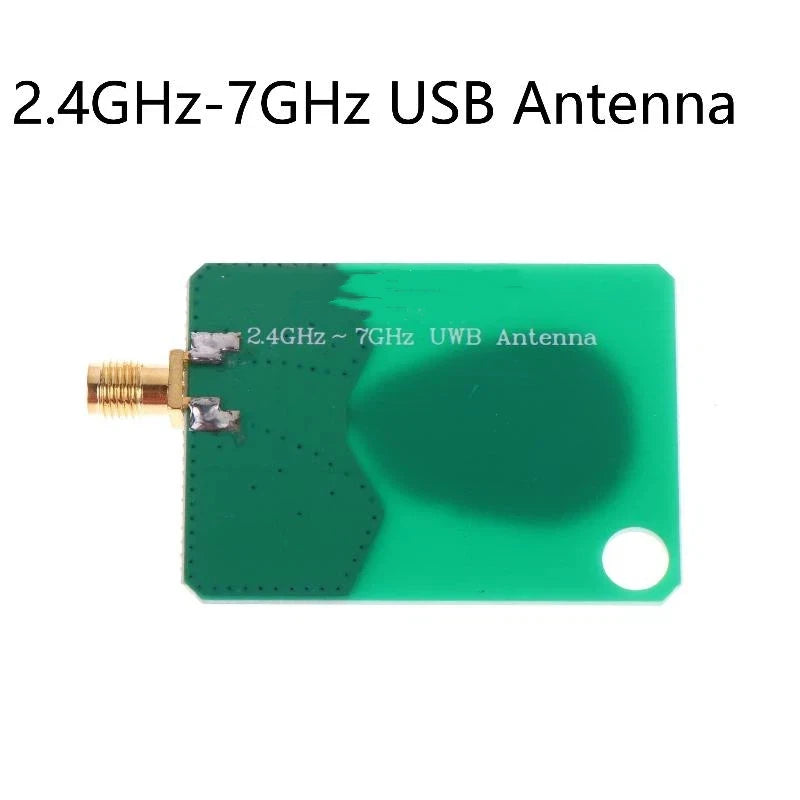 2.4GHz To 7GHz SMA Interface RF Antenna Module UWB-1P Ultra Wideband Antenna For Communication Device. Qme
