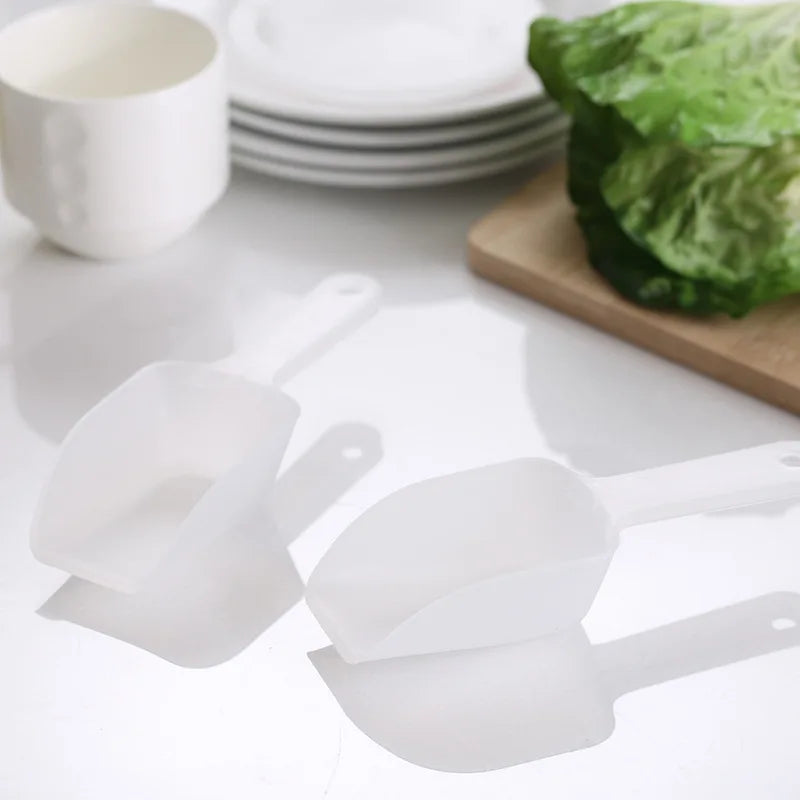 Multi Purpose Plastic Kitchen Scoops Canisters Ice Scooper Freezer Qme