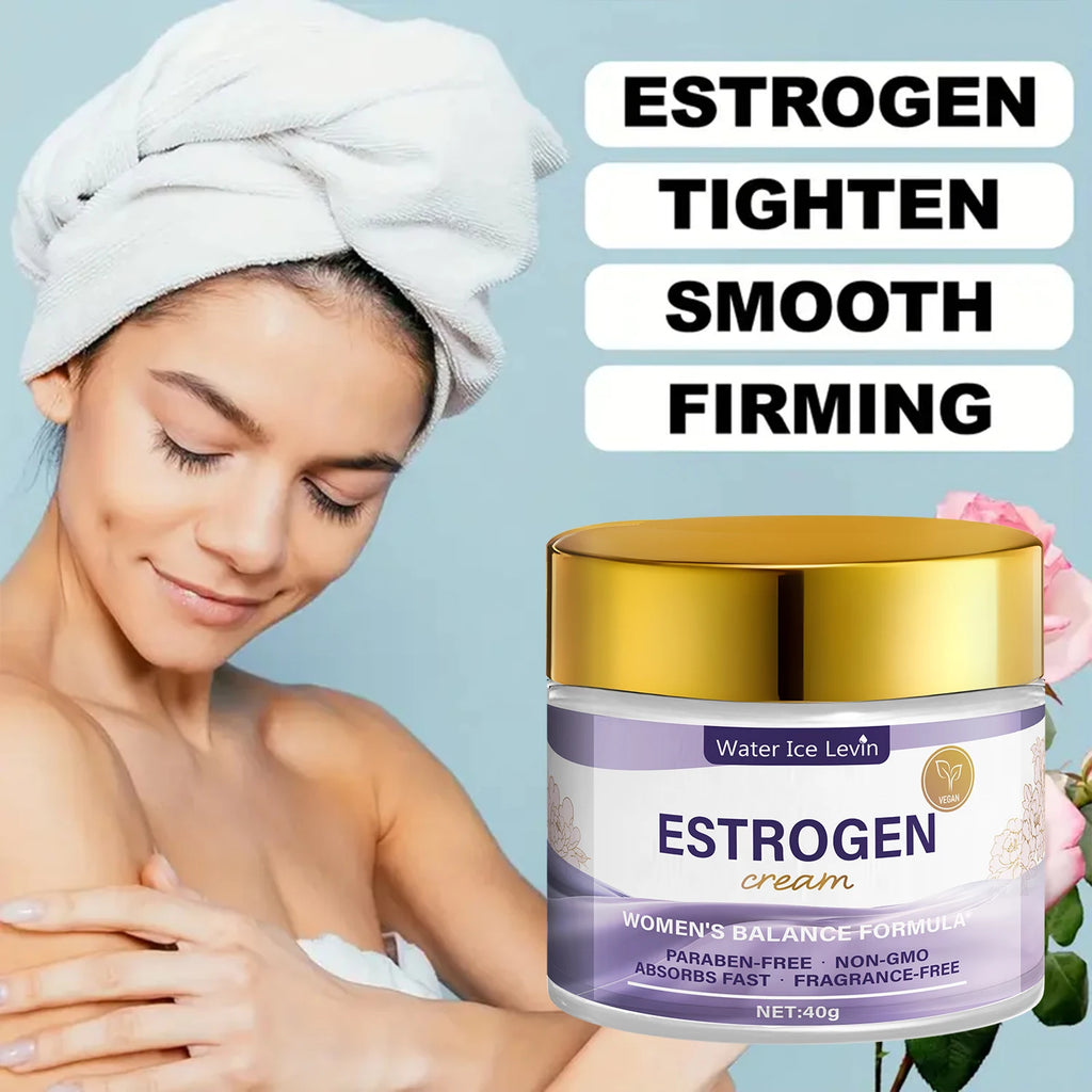 Estrogen Cream with Bee Venom & Vitamin E - Moisturizing & Nourishing Formula for Softer, Confident Skin Qme
