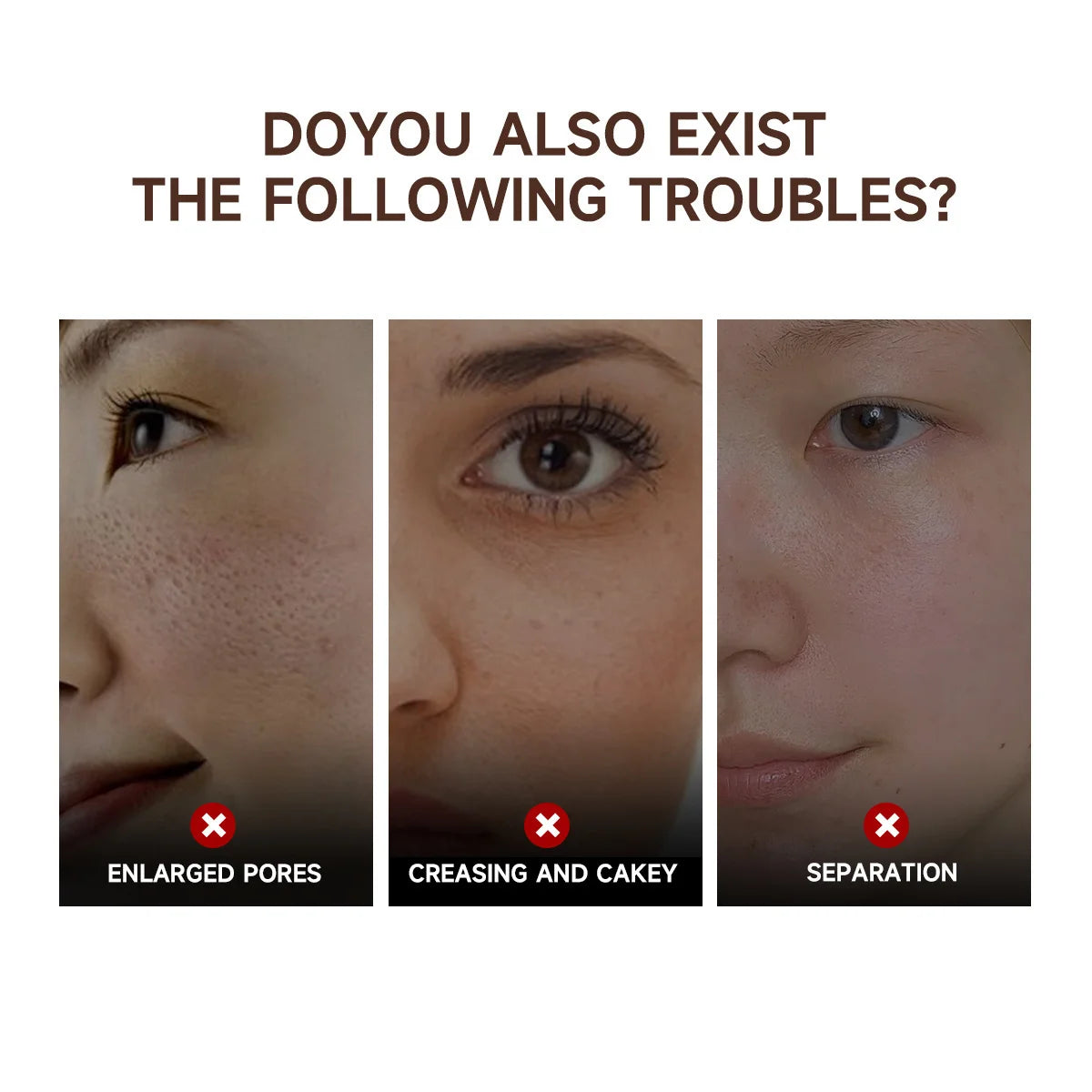 Flawless Finish Foundation Primer Pore-invisible Oil Control Coverage Qme