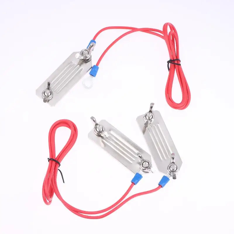 Electric Tape Connector Farm Goat Animals Fence Single Clip 2 Clips Qme