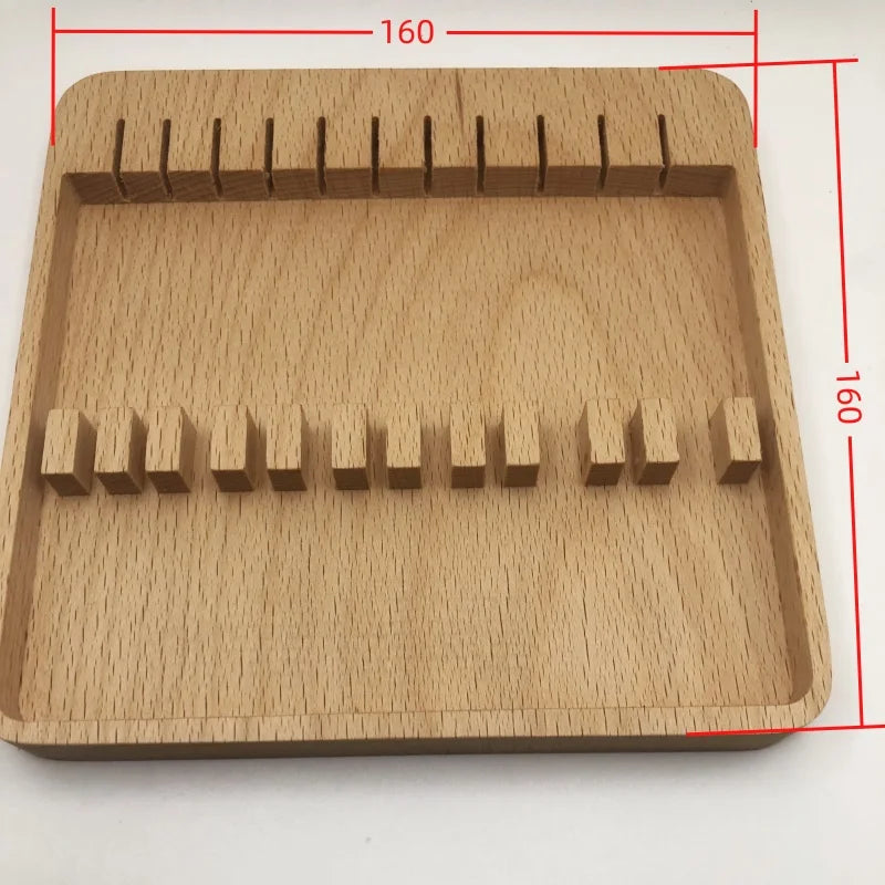 Tweezer Box Made Beech Wood Can Hold 11 Tool Storage Devices Qme