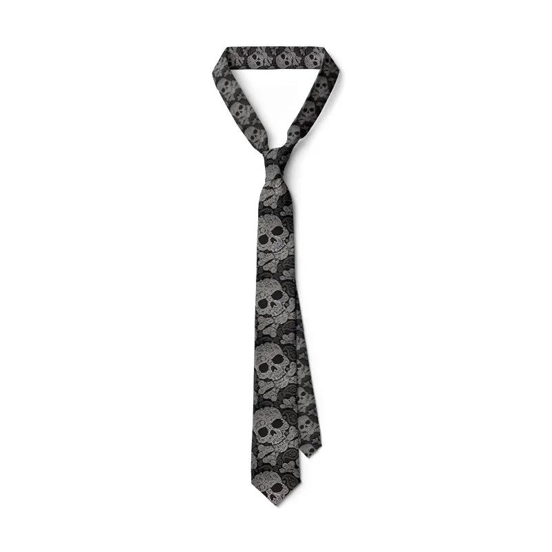 Funny Little Dinosaur Men's Tie Unisex Business Dating Novelty Qme