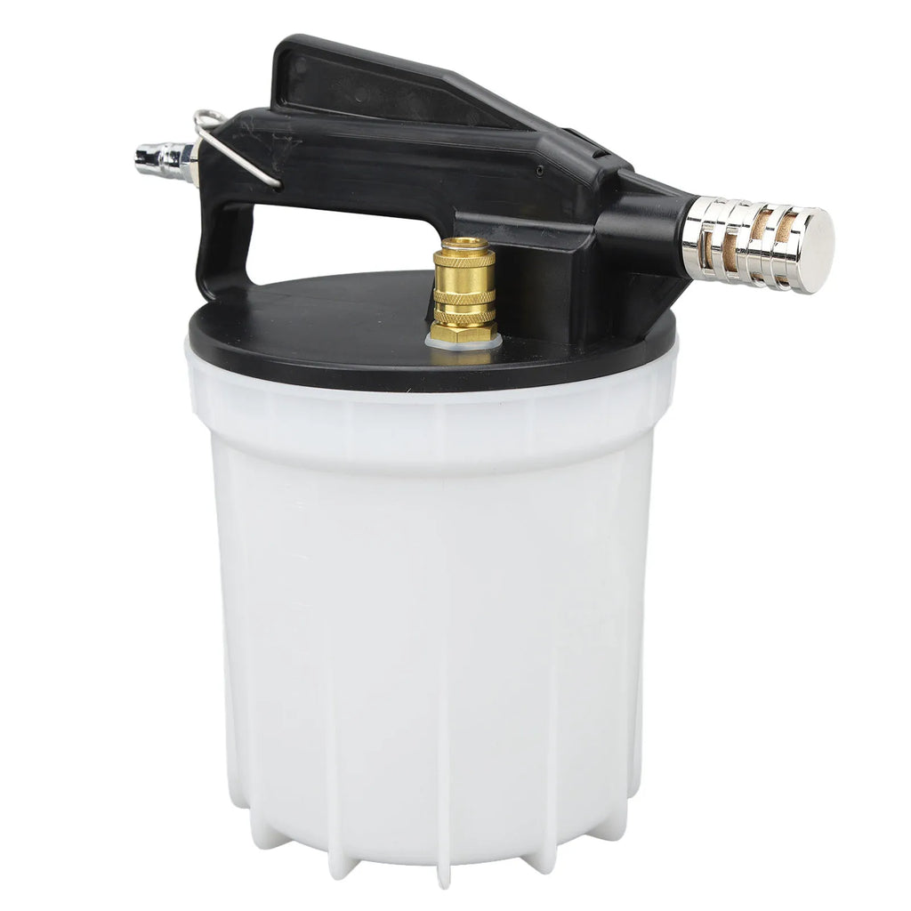 Brake Fluid Exchange Tool 2.75 To 11.6 Bar Air Brake Bleeder Kit 40in Hose with 2L Vacuum Brake Extractor for Vehicles Qme