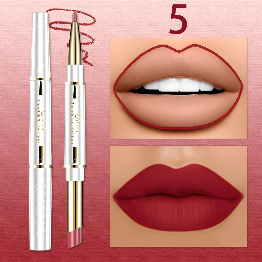Vibrant Lip Liner Long-lasting Natural Render No Smudging Perfect Qme 5