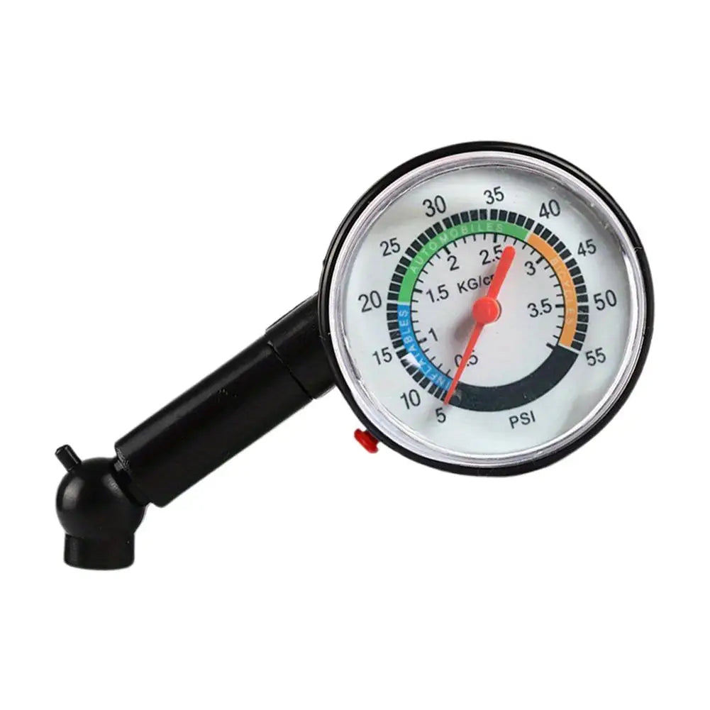 Car Tire Pressure Gauge Tyre Deflation Pointer Auto Tire Inflation Pressure Gauge Measurement High Precision Meter Detector Qme A