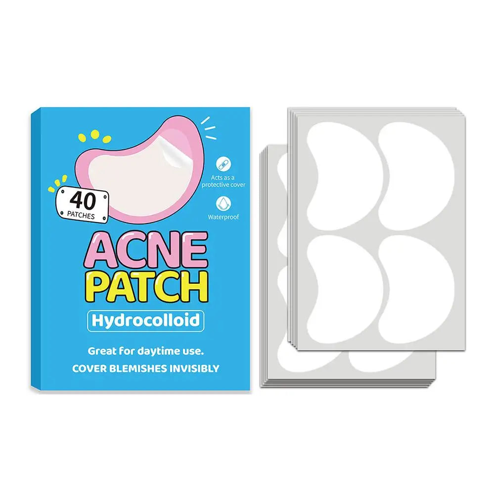 Invisible Hydrocolloid Patches For Covering Zits And Blemishes, Acne Pimple Patches For Face Spot Stickers For All Skin Types Qme B CN