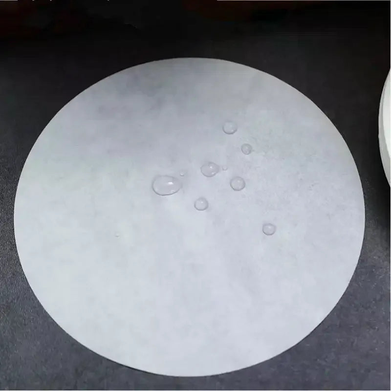 100 Sheets Cup Sealing Paper Film Coffee Tea Milk Drink Packaging Pads Leak Proof Paper Film Crimper Round Shape Bottle Sealer Qme