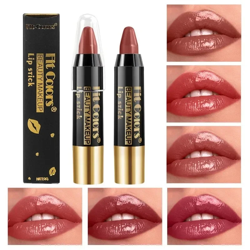 Tint Crayon Lipstick Moisturizing Bright Surface Lipsticks Velvet Non Stick Cup Waterproof Lip Stick Hydrating Gloss Lips Makeup Qme