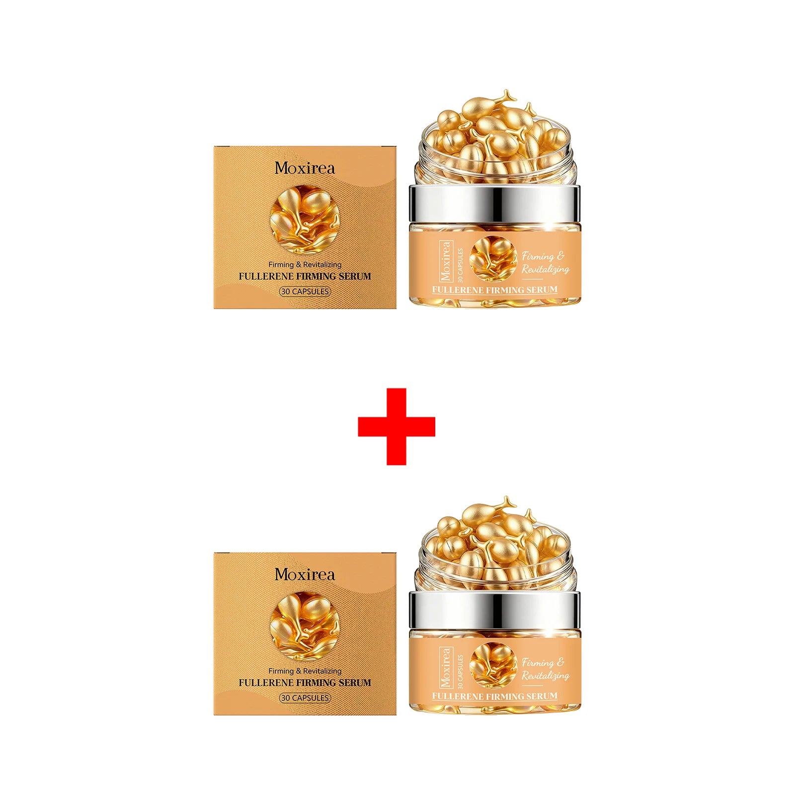 Moisturizing Firming Facial Essence Capsules Improve Rough Dullness Lighten Fine Lines Lift Outline Increase Collagen Face Serum Qme 2 Boxed
