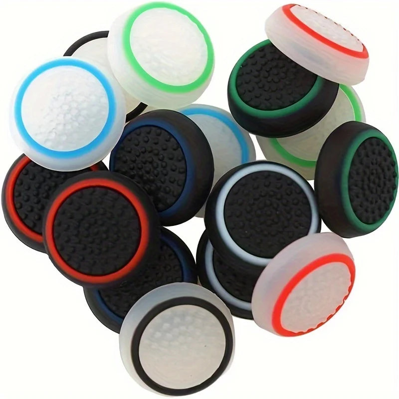 Silicone Thumb Stick Grip Caps Anti-slip Joystick Cover For PS5 PS4 Xbox Series X/S One Controller Analog Stick Protector Game A Qme