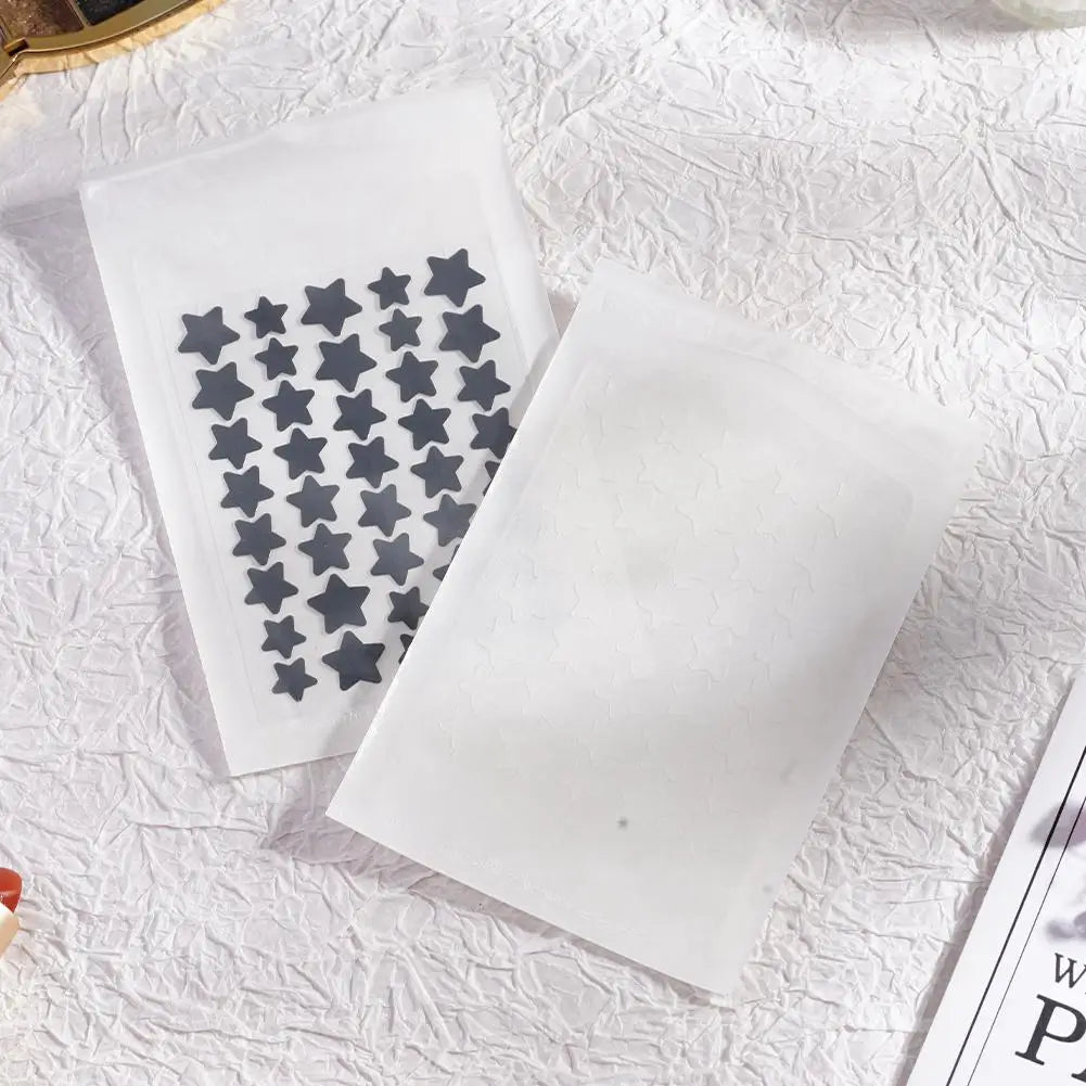 Star Acne/Pimple Patch, Yellow Star Shaped Acne Absorbing Cover Patch, Invisible Hydrocolloid For Face Acne Dots Qme