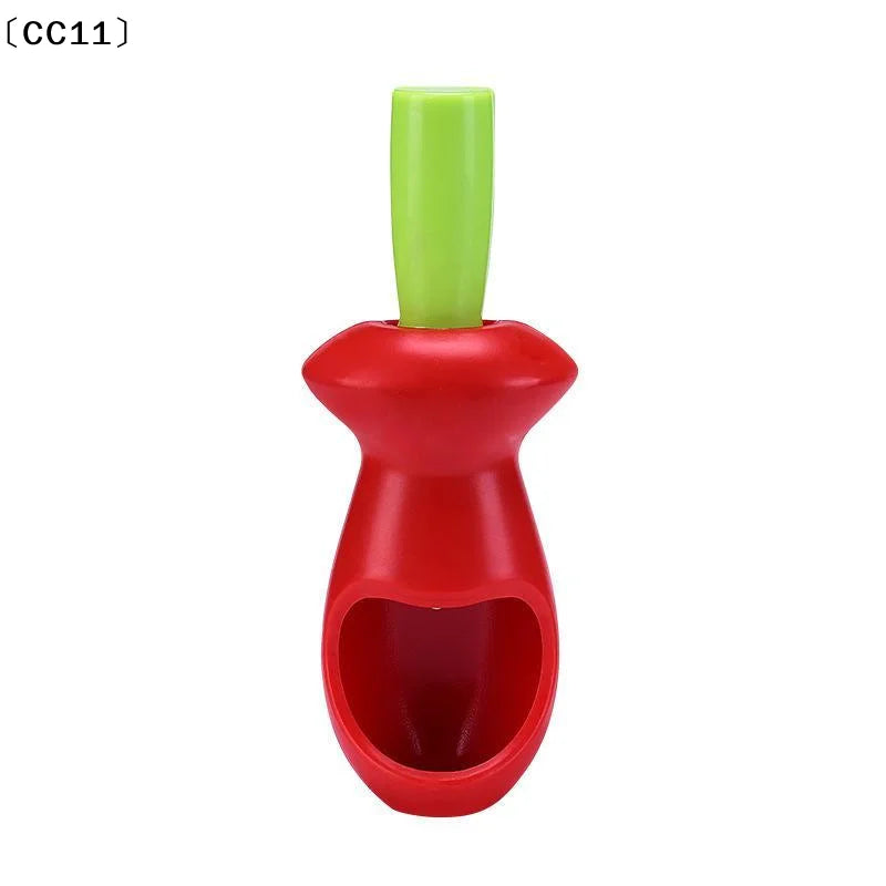 Cherry Pitter Food Grade Plastic Fast Pit Removal Home Baking Jam Qme