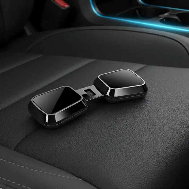 Car Safety Belt Buckle Extension Clip Seat Zinc Alloy Socket Plug Qme