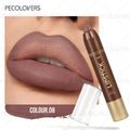 Natural Finish Lipstick Pencil Can Be Used As Lip Liner Brown Qme 08