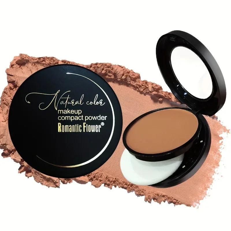 Sweat-Resistant Contouring Powder Palette - Matte Buildable Coverage for All Skin Tones Highlight & Shadow Makeup Qme