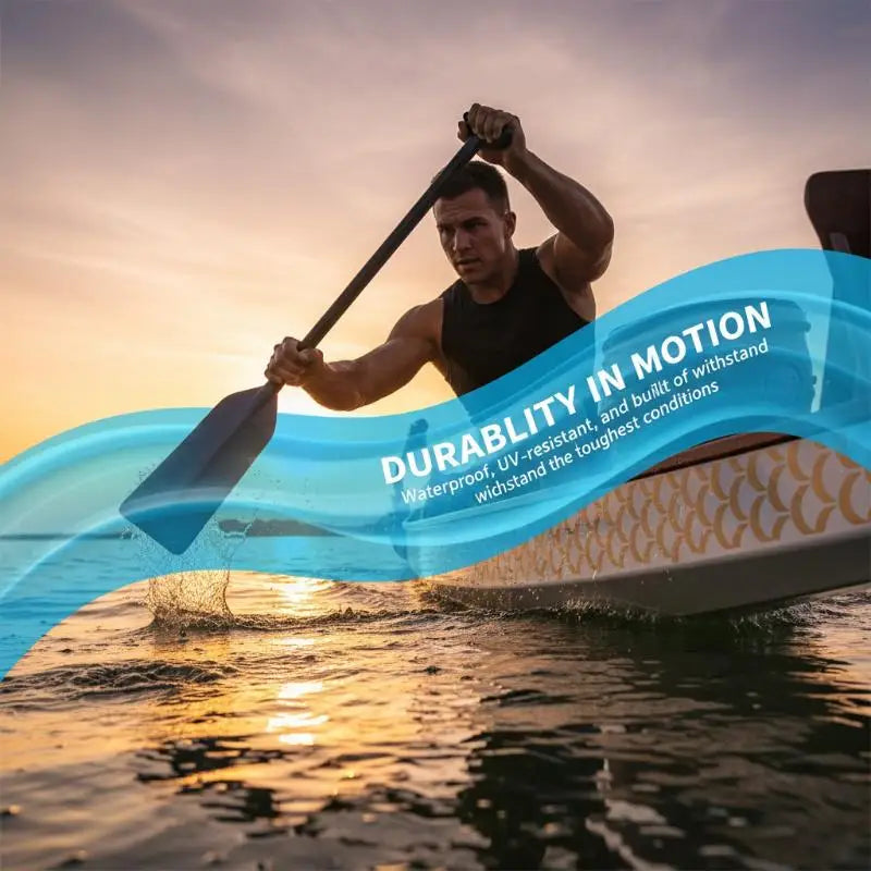 Dragon Boat Paddle Tip Protector Convenient Replacement Edge Guards Qme