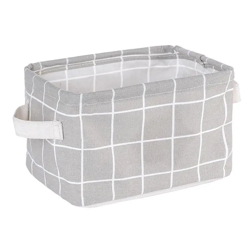 Waterproof Desktop Sundries Basket Storage Box Cosmetic Toy Organizer Qme A3