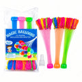 1/3/5PCS Summer Fast Filling Water Balloons Ideal Accessory for Beach Pool Gathering Outdoor Group Game and Holiday Fun Qme Water polo 1 packet-111pcs