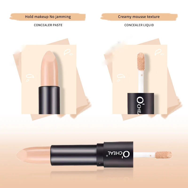 Clear Concealer Waterproof Sweat Proof Durable Fixation Fitting Qme