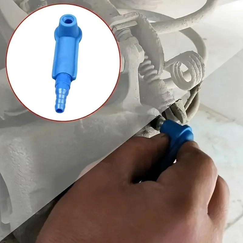 Brake Fluid Change Tool Kit - Insulated Material, Includes Oil Pump & Hose for Easy Brake Fluid Replacement Qme