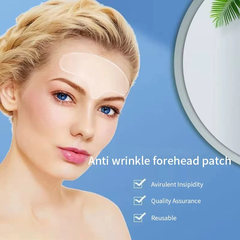 Anti Wrinkle Forehead Patch Silicone Reusable Soft Comfortable Easy Qme
