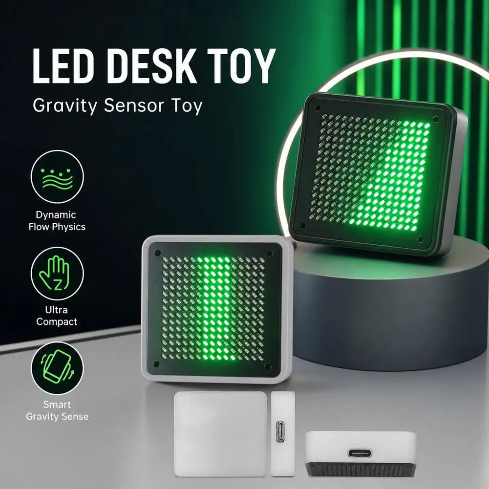 LED Fluid Simulation Water Flow Vibration Esports Ornament Atmosphere Decoration Gift Qme