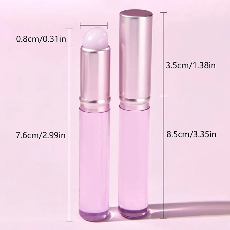 Soft Silicone Lip Brush Portable Angled Concealer Makeup Tool Round Qme