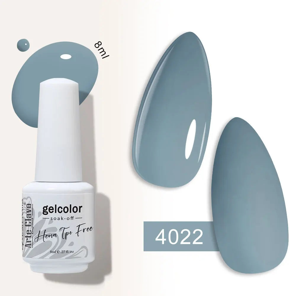 Arte Clavo Semi-permanent Gel Nail Varnish 180 Colors Semipermanent