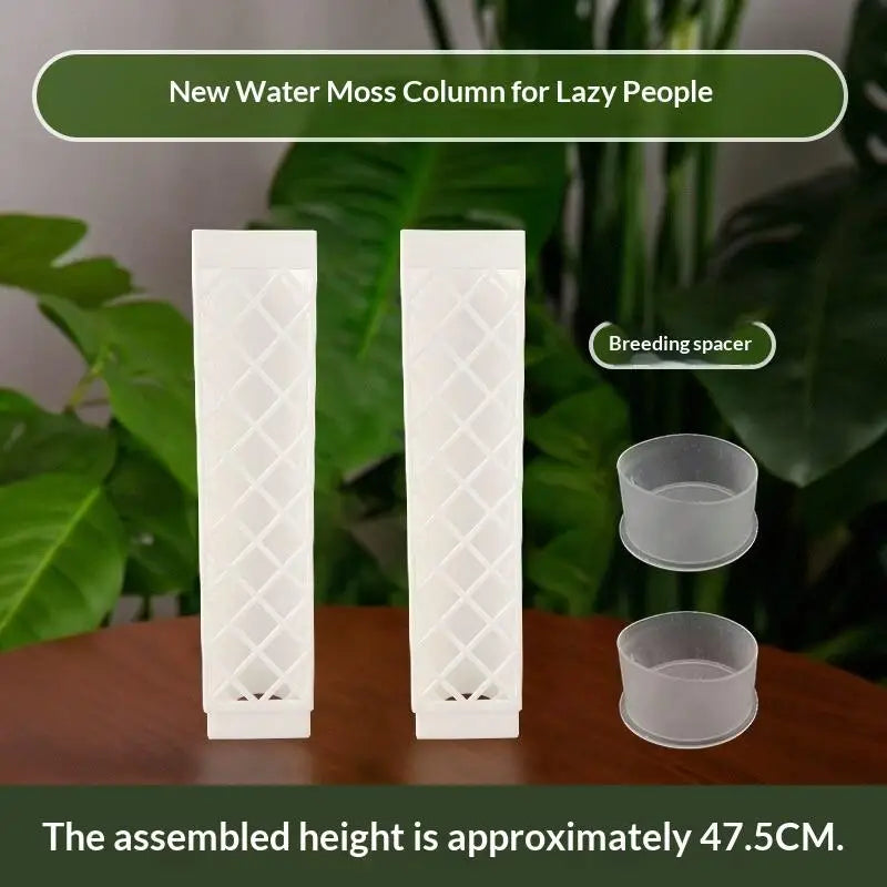 D-shaped Self-watering Plant Drip Plastic Adjustable Flow Rate Moss Qme D