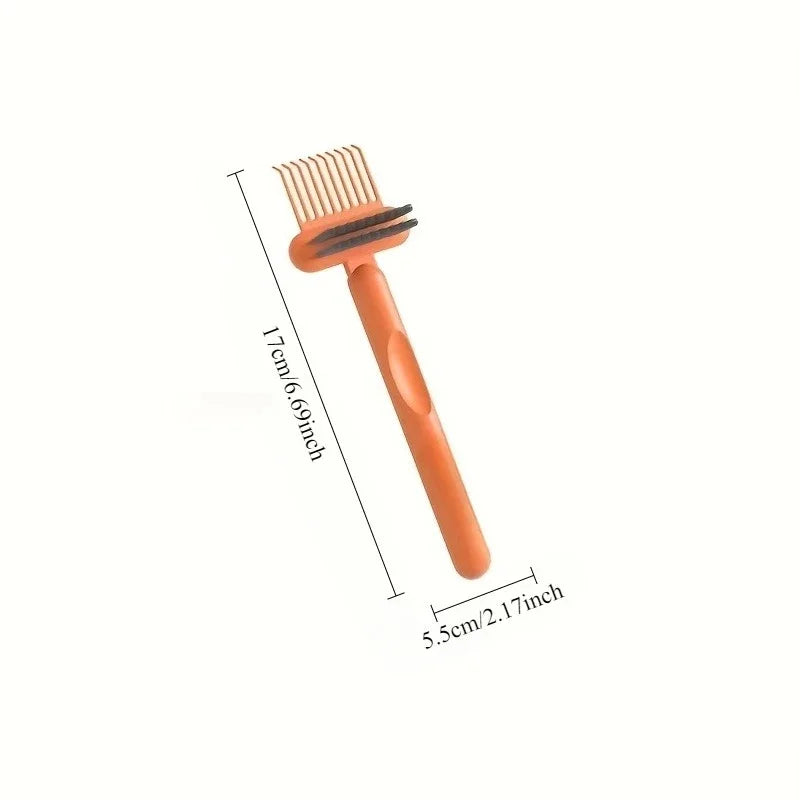 Can provide hair cleaning tools - Reusable hair brushes and air cushion cleaners, suitable for curly/half-wavy hair Qme