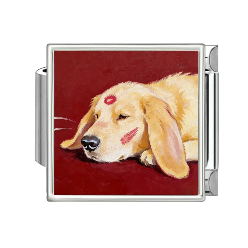 Fashion 2026 Colored Charms Animals Series Cat Dogs Italian Link Fit